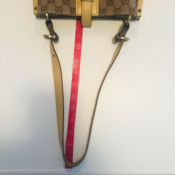 GUCCI | Great Shape! | TOTE ONLY! | GG SUPREME canvas & leather - Picture 15 of 16